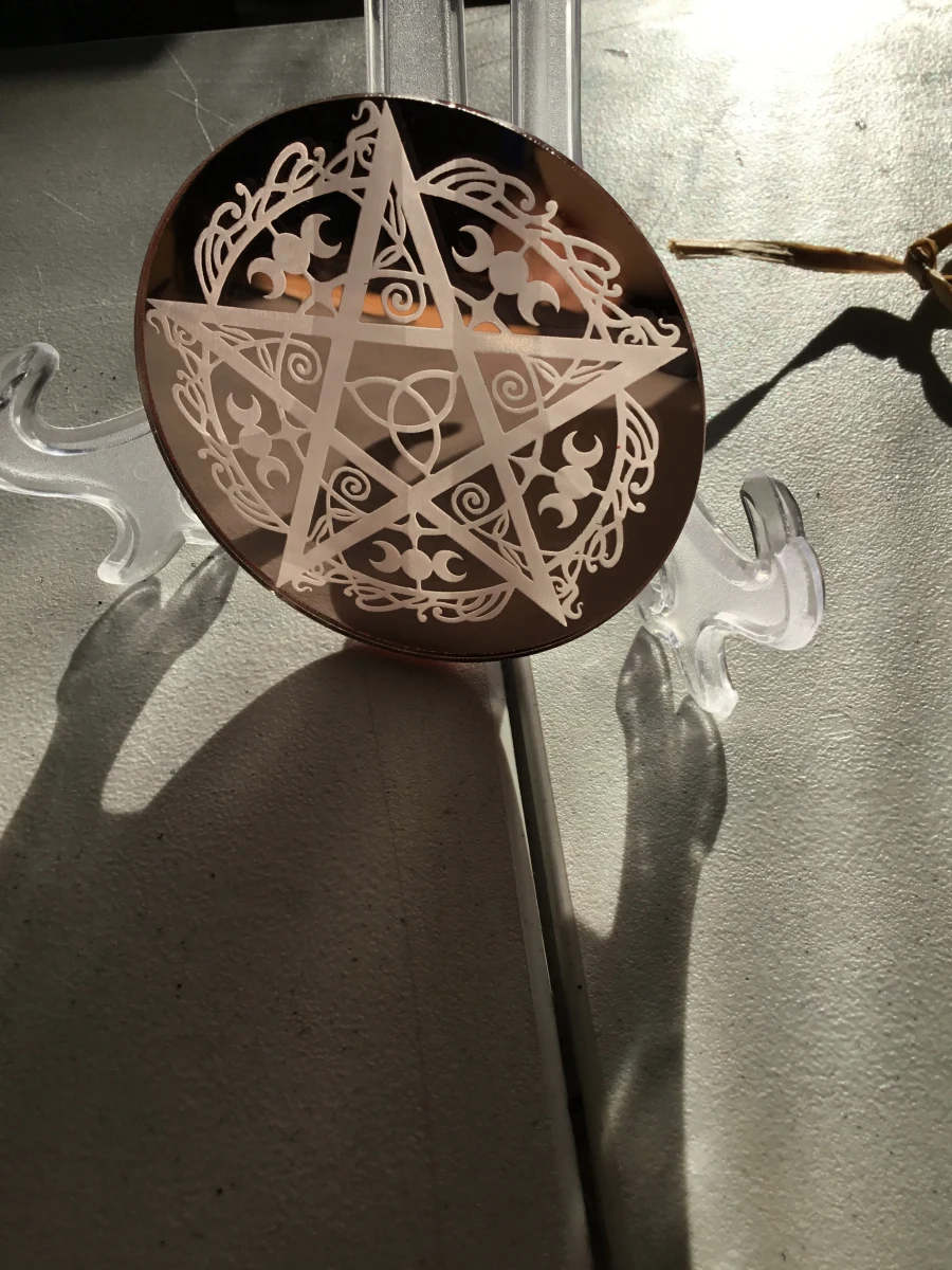 Mystic Pentacle Window Decor & Charger - Image 5