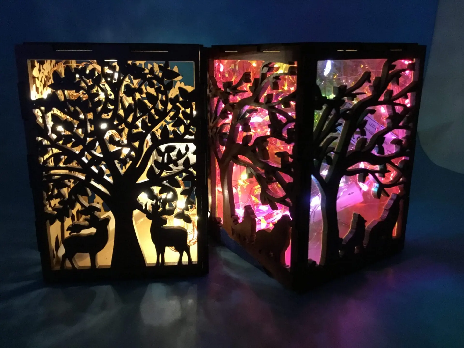 Spirit Animal Glow Box -LED tea light