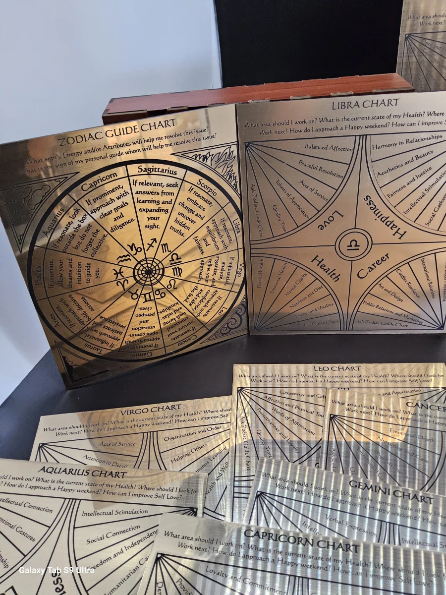 Celestial Oracle: Astrology & Pendulum Divination Box - Image 9