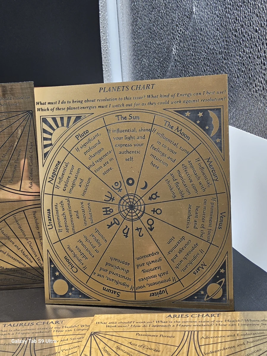 Celestial Oracle: Astrology & Pendulum Divination Box - Image 12