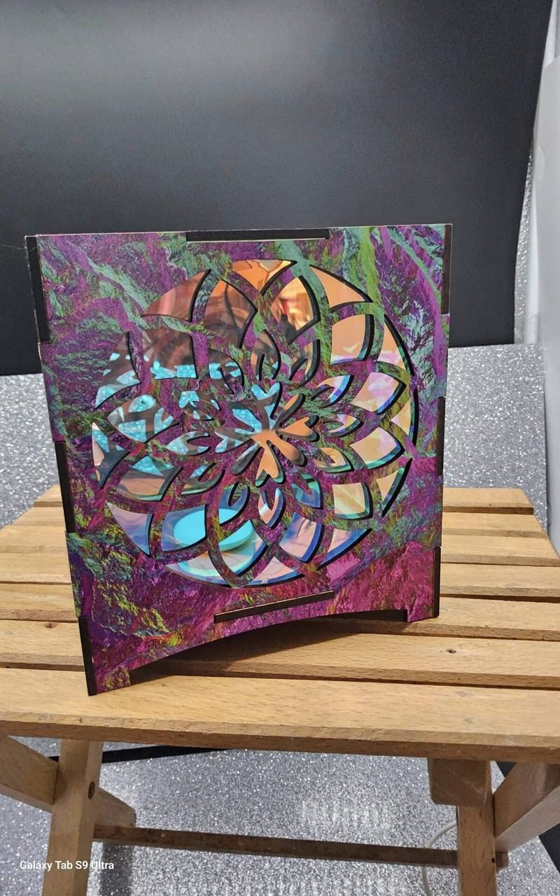 Tranquil Buddha & Tree of Life Lamp: Illuminate Your Space with Serenity - Image 11